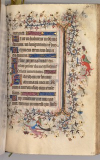 Hours of Charles the Noble, King of Navarre (1361-1425): fol. 220r, Text, c. 1405. Master of the