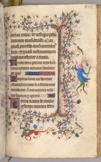 Hours of Charles the Noble, King of Navarre (1361-1425): fol. 226r, Text, c. 1405. Master of the