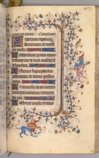 Hours of Charles the Noble, King of Navarre (1361-1425): fol. 230r, Text, c. 1405. Master of the