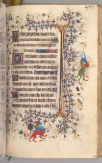 Hours of Charles the Noble, King of Navarre (1361-1425): fol. 233r, Text, c. 1405. Master of the