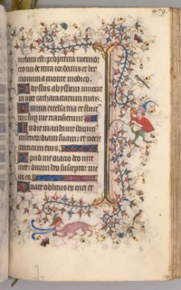 Hours of Charles the Noble, King of Navarre (1361-1425): fol. 234r, Text, c. 1405. Master of the
