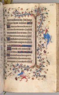 Hours of Charles the Noble, King of Navarre (1361-1425): fol. 238r, Text, c. 1405. Master of the