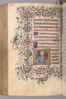 Hours of Charles the Noble, King of Navarre (1361-1425): fol. 263r, St. Peter, c. 1405. Master of