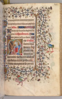 Hours of Charles the Noble, King of Navarre (1361-1425): fol. 265r, St. Andrew, c. 1405. Master of