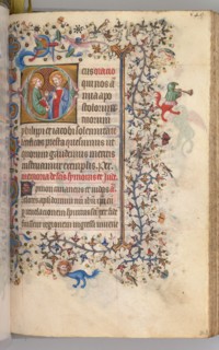 Hours of Charles the Noble, King of Navarre (1361-1425), fol. 269r, SS. Philip and James, c. 1405.