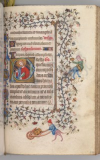 Hours of Charles the Noble, King of Navarre (1361-1425), , fol. 271r, St. Barnabus, c. 1405. Master