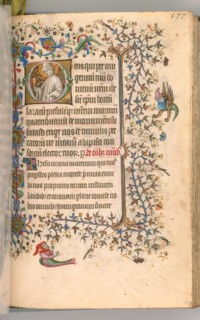 Hours of Charles the Noble, King of Navarre (1361-1425), fol. 283r, St. Lazarus, c. 1405. Master of