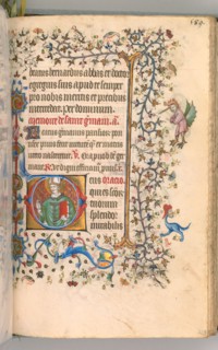 Hours of Charles the Noble, King of Navarre (1361-1425), fol. 289r, St. Germain, c. 1405. Master of