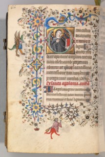Hours of Charles the Noble, King of Navarre (1361-1425), fol. 302v, St. Opportune, c. 1405. Master