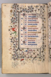 Hours of Charles the Noble, King of Navarre (1361-1425): fol. 7v, July, c. 1405. Master of the