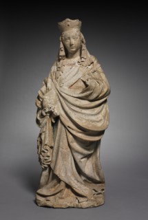 Virgin and Child, c. 1395. Austria, Lungau, Church of Mariapfarr, late 14th century. Cast stone