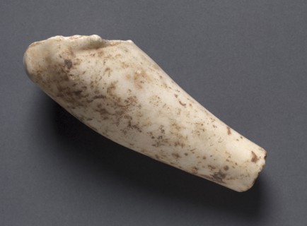 Fragment sent with "Dancing Lady": Small Section of a Forearm, c. 50 BC. Greece, Alexandria (?),