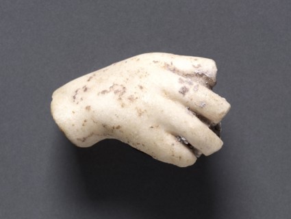 Fragment sent with "Dancing Lady": Fragment of a Proper Right Hand, c. 50 BC. Greece, Alexandria