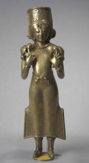 Surya, the Sun God, early 8th Century. India, Kashmir, early 8th Century. Brass; overall: 50.4 cm