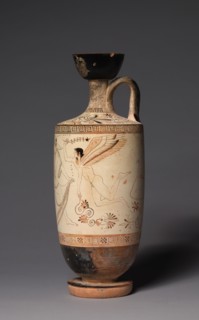 The Atalanta Lekythos (Funerary Oil Jug), 500-490 BC. Attributed to Douris (Greek). Painted