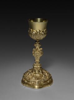 Chalice, 1732. Antonio Lopez (Spanish). Silver gilt; overall: 29.7 x 15.9 cm (11 11/16 x 6 1/4 in.)