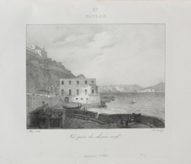 Voyage en Italie en 1822, 1833. Jean-Baptiste Isabey (French, 1767-1855). Lithograph