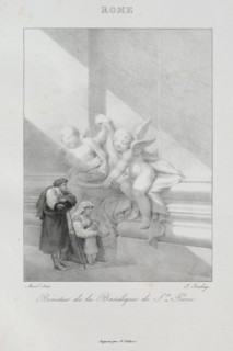 Voyage en Italie en 1822, 1833. Jean-Baptiste Isabey (French, 1767-1855). Lithograph