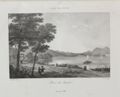 Voyage en Italie en 1822, 1833. Jean-Baptiste Isabey (French, 1767-1855). Lithograph