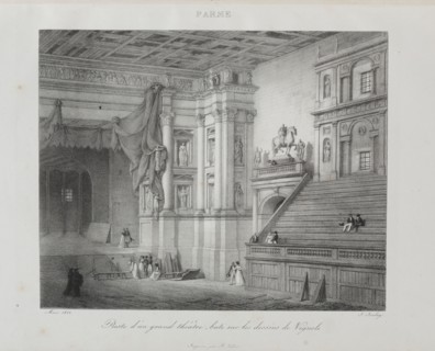 Voyage en Italie en 1822, 1833. Jean-Baptiste Isabey (French, 1767-1855). Lithograph