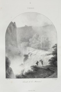 Voyage en Italie en 1822, 1833. Jean-Baptiste Isabey (French, 1767-1855). Lithograph
