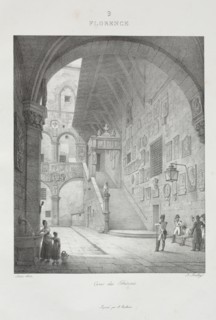Voyage en Italie en 1822, 1833. Jean-Baptiste Isabey (French, 1767-1855). Lithograph