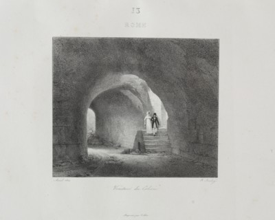 Voyage en Italie en 1822, 1833. Jean-Baptiste Isabey (French, 1767-1855). Lithograph