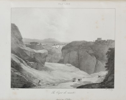 Voyage en Italie en 1822, 1833. Jean-Baptiste Isabey (French, 1767-1855). Lithograph