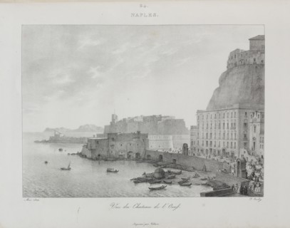 Voyage en Italie en 1822, 1833. Jean-Baptiste Isabey (French, 1767-1855). Lithograph