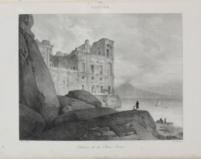 Voyage en Italie en 1822, 1833. Jean-Baptiste Isabey (French, 1767-1855). Lithograph