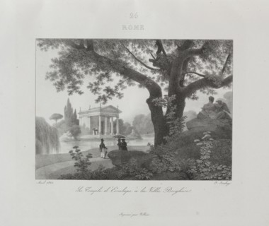 Voyage en Italie en 1822, 1833. Jean-Baptiste Isabey (French, 1767-1855). Lithograph