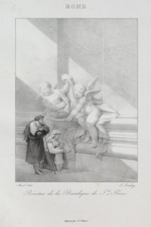 Voyage en Italie en 1822, 1833. Jean-Baptiste Isabey (French, 1767-1855). Lithograph