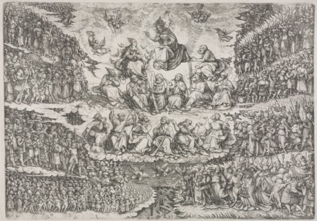 Last Judgment. Daniel I Hopfer (German, c. 1470-1536). Etching