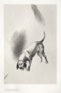 La Maison hantée:  He Held His Eyes Fixed on Me with Such a Strange Expression, 1896. Odilon Redon