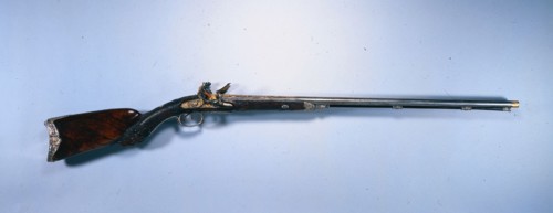 Double-Barrelled Flintlock Sporting Gun of Napoleon  I Bonaparte, 1809. Jean Le Page (French).