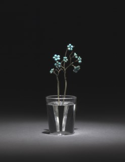 Forget-Me-Nots, late 1800s-early 1900s. Firm of Peter Carl Fabergé (Russian, 1846-1920). Turquoise,