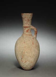 Jug, c. 1000 BC. Iran, Amlash, 11th century BC. Terracotta; overall: 19.1 x 7.7 cm (7 1/2 x 3 1/16