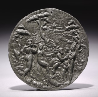 Judgment of Paris, c. 1560-1568. Hans Jamnitzer (German, 1538-1603). Lead; diameter: 13 cm (5 1/8