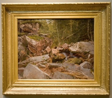 Study, North Conway, New Hampshire, 1851. David Johnson (American, 1827-1908). Oil on canvas;