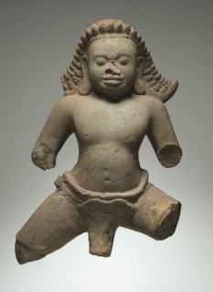 Rakshasa, 925-950. Cambodia, Koh Ker style, 2nd quarter 10th Century. Sandstone; overall: 69.8 x 45
