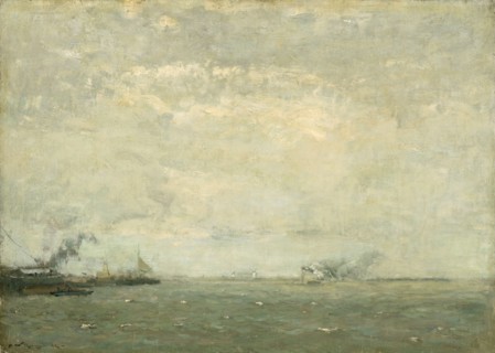 Seascape, 1892. Henry Ward Ranger (American, 1858-1916). Oil on canvas; unframed: 46.3 x 64.7 cm
