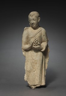 Layman Bearing Offerings, c. 300s. Afghanistan or Pakistan, Gandhara, probably Hadda, late Kushan