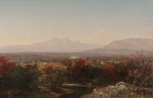 An October Day in the White Mountains, 1854. John Frederick Kensett (American, 1816-1872). Oil on