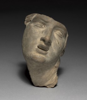 Head of Proserpina, 1650- 1700. After Gian Lorenzo Bernini (Italian, 1598-1680). Terracotta;