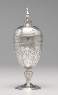 Standing Cup wth Cover, 1593. London, England: late 16th century, late 16th century. Silver,