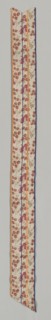 Ribbon, c. 1870s. France, late 19th century. Silk; overall: 134.6 x 10.8 cm (53 x 4 1/4 in.)