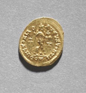 Solidus of Arkadios (reverse), 395-408. Byzantium, Constantinople, Byzantine period, late 4th-early