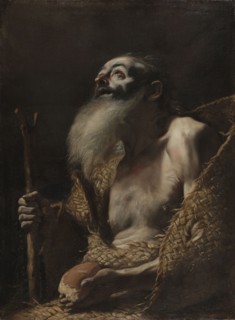 Saint Paul the Hermit, c. 1662-1664. Mattia Preti (Italian, 1613-1699). Oil on canvas; framed: 121