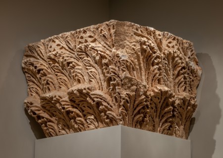 Engaged Capital with Windblown Acanthus, 400s. Byzantium, Northern Syria, Byzantine period, 5th