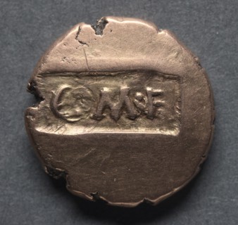 Verica Stater (reverse), c. 10-40 A.D.. England (Ancient Britain), 1st century A.D.. Gold
